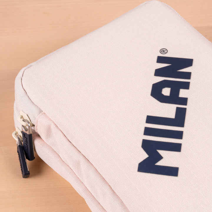 MILAN - Plumier de 2 Pisos con Contenido de 36 Piezas. Colección 430 since 1918. Beige