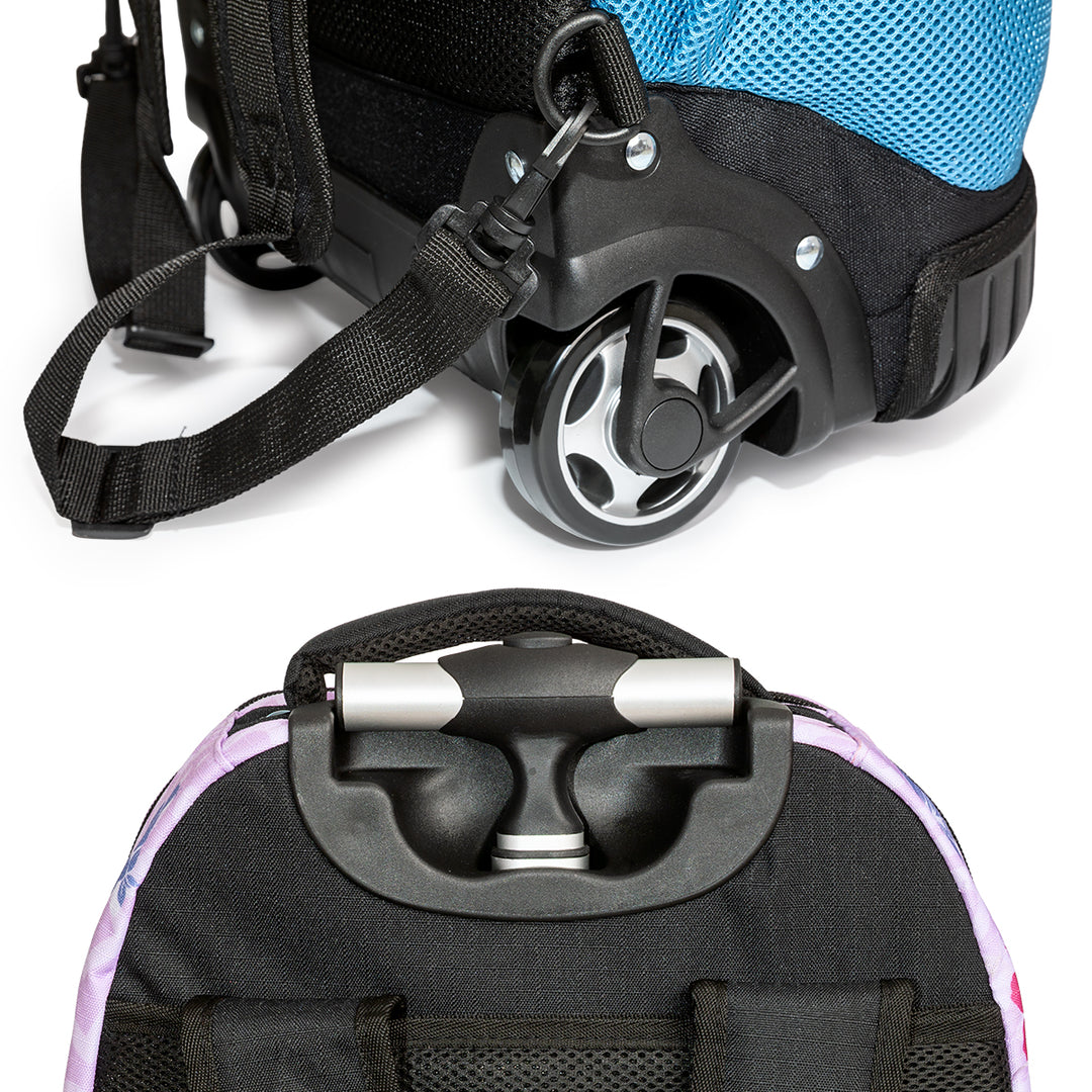 KARACTERMANIA - NARUTO Kid Mochila Escolar con Ruedas Trolley GTS FAN