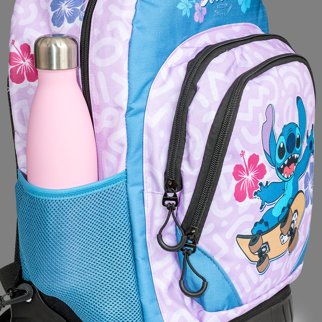 KARACTERMANIA - Miercoles Addams Mochila Escolar con Ruedas Trolley GTS FAN