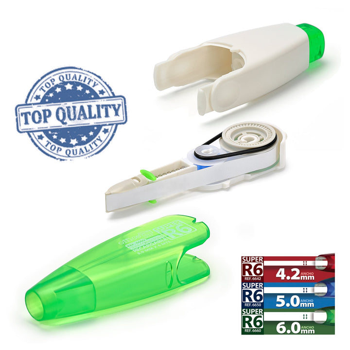 SDI Super R6 - Pack 3 Recambios para Cinta Correctora Retráctil de 5 mm