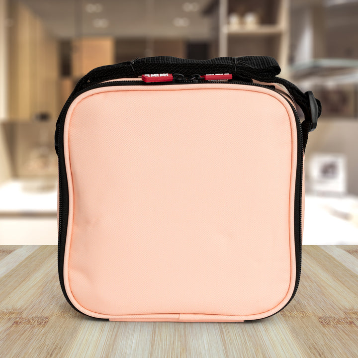 TATAY Urban Food Casual - Bolsa Térmica Porta Alimentos 3L con Recipientes. Peach Fuzz