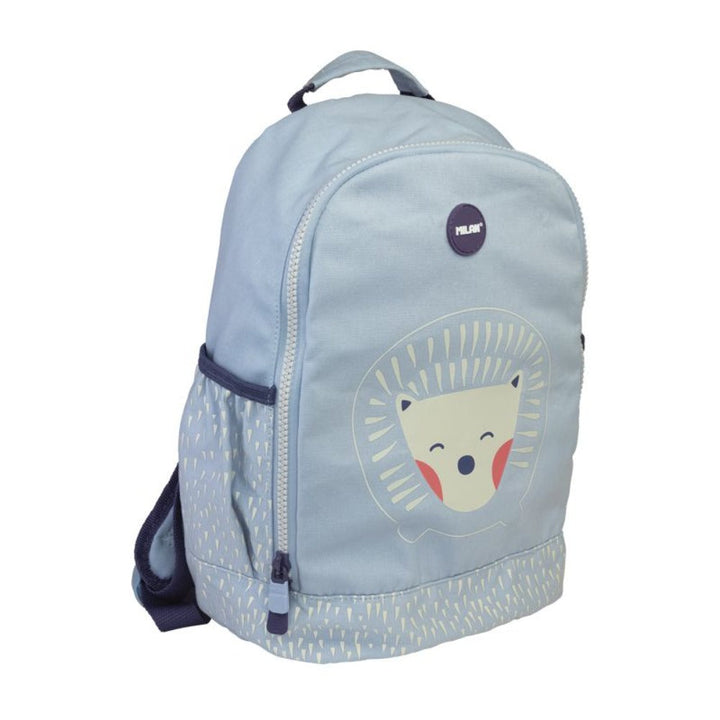 MILAN Berrywood -  Mochila Escolar Infantil Pequeña de Compartimento Único, Azul