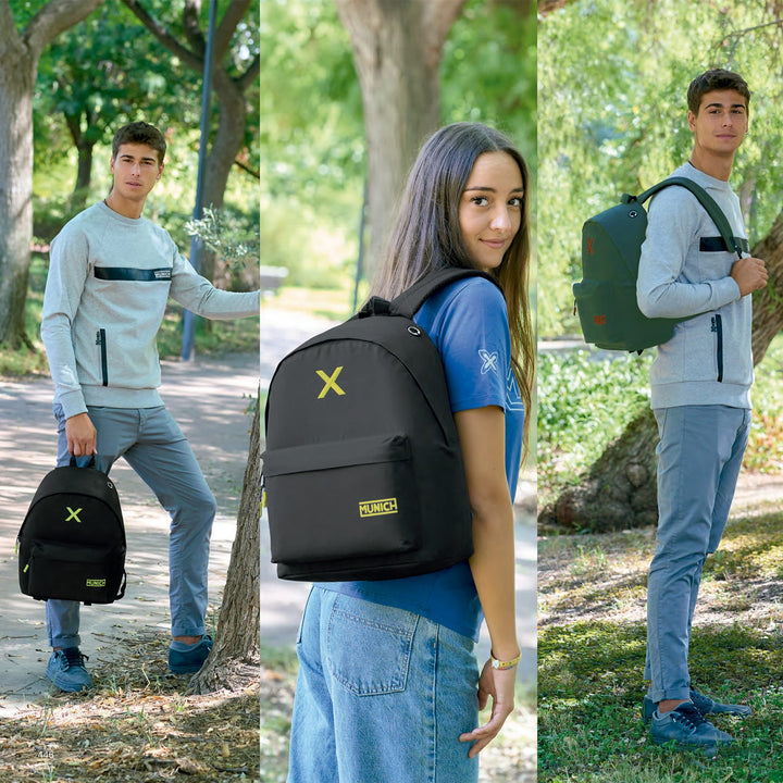 SAFTA - Mochila Para Portatil 14.1" Munich Basics. Turquesa