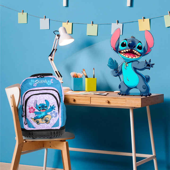 KARACTERMANIA - Disney Lilo y Stitch Mochila Escolar con Ruedas Trolley GTS FAN
