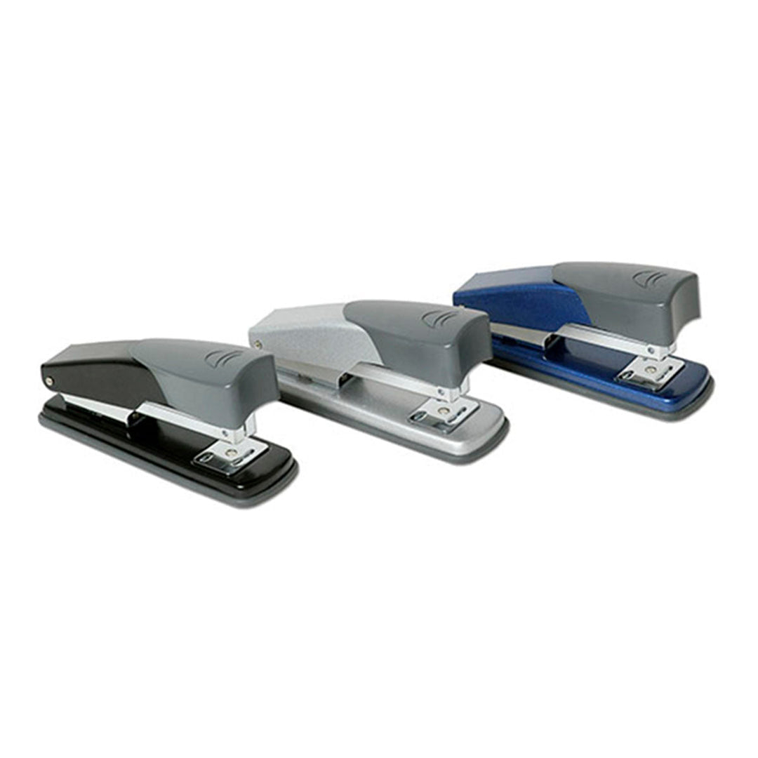 SDI México - Grapadora de Esfuerzo Reducido con Apoyo Anti-Deslizante. Negro