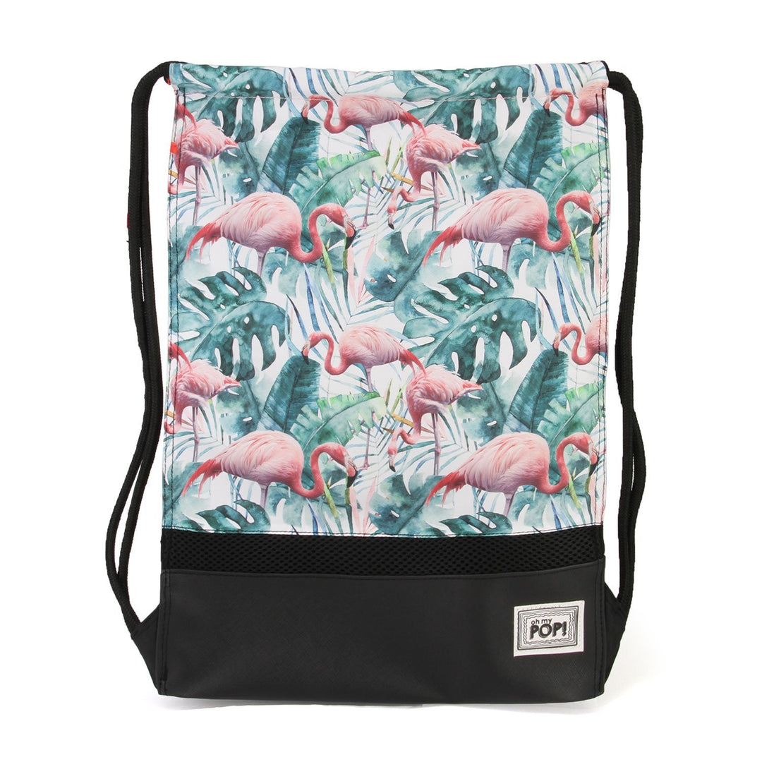 Karactermania - OHMYPOP Mochila Saco de Cuerdas Storm Flamenco Tropical