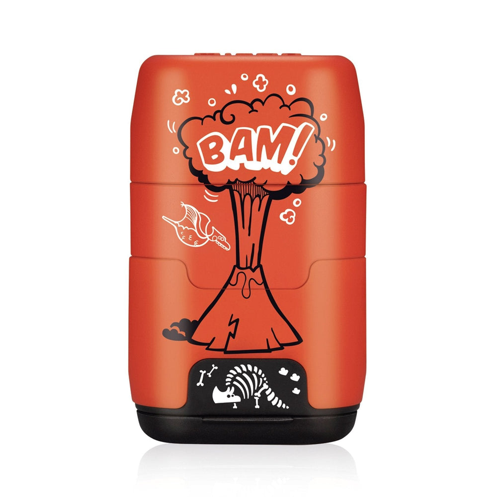 MILAN Million Years Ago - Afilaborra con 4 Gomas de Recambio. Rojo