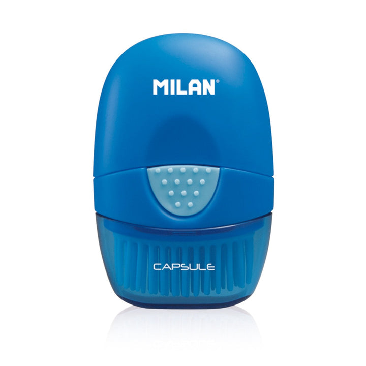 MILAN 4900116 - Eraser & Brush, Combinación de Goma y Cepillo. Diseño CAPSULE