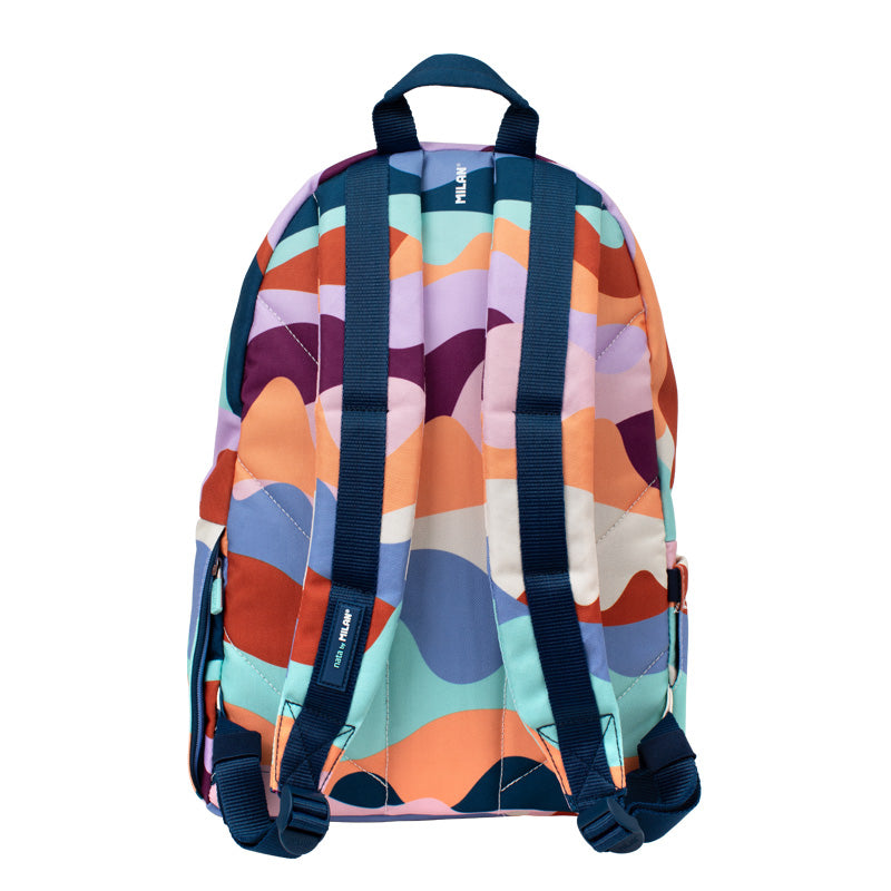 MILAN - Mochila The Fun Urbana Clasica con 2 Cremalleras 22L. Medidas 41x30x18 cm