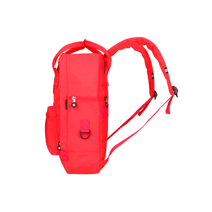 ANTARTIK - Mochila Multifunción con 2 Asas y Bolsillos Exteriores. Rojo