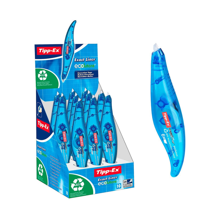 BIC 8104755 - Cinta Correctora de Precisión TIPP-EX Exact Liner ECOlutions