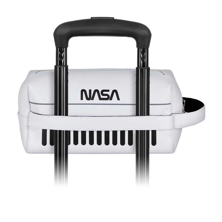KARACTERMANIA - Nesecer de Viaje y Mochila Brick Plus NASA Spaceship Blanco