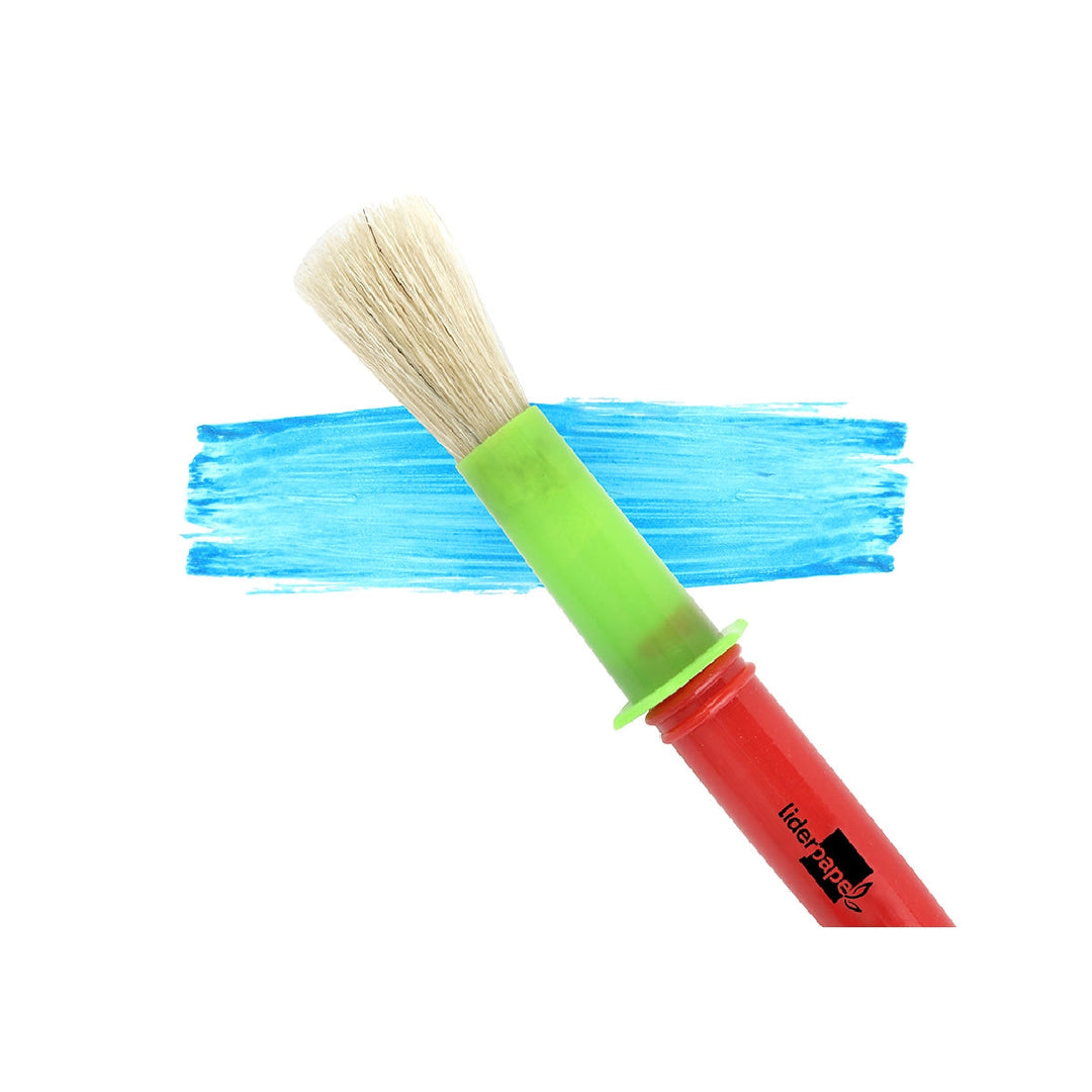 LIDERPAPEL - Pinceles Escolares Liderpapel Grueso