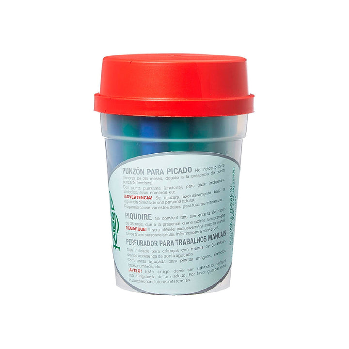 FAIBO - Punzon Faibo Plastico Para Picado Con Punta Gruesa de Plastico