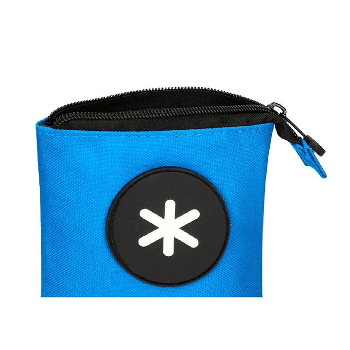 ANTARTIK - Estuche Escolar Portatodo Cubilete. Azul