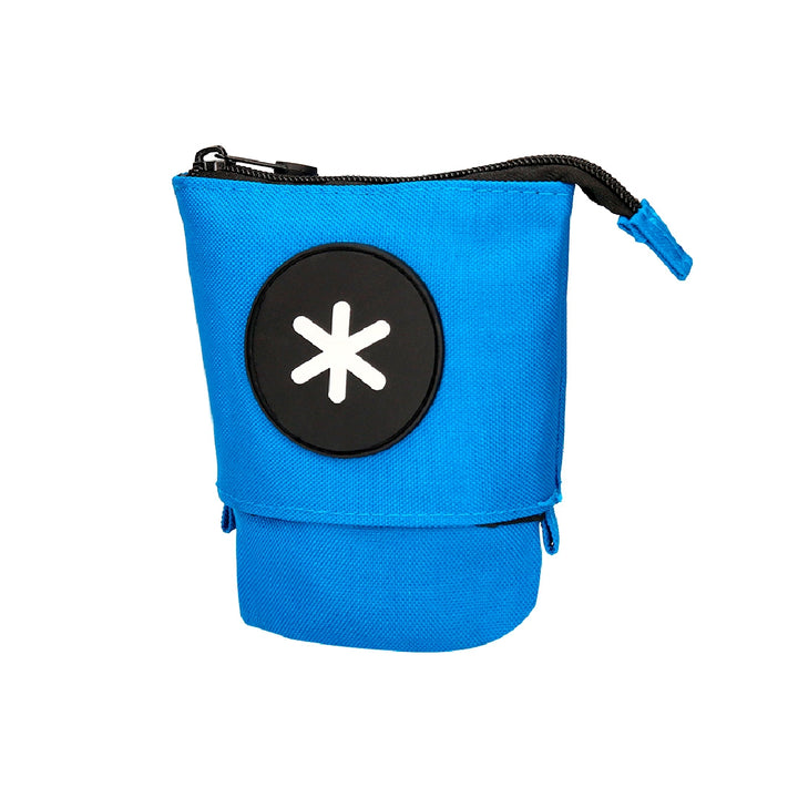 ANTARTIK - Estuche Escolar Portatodo Cubilete. Azul