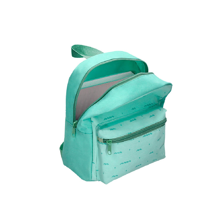 LIDERPAPEL - Cartera preescolar liderpapel mochila infantil diseño verde 250x115x210 mm. 