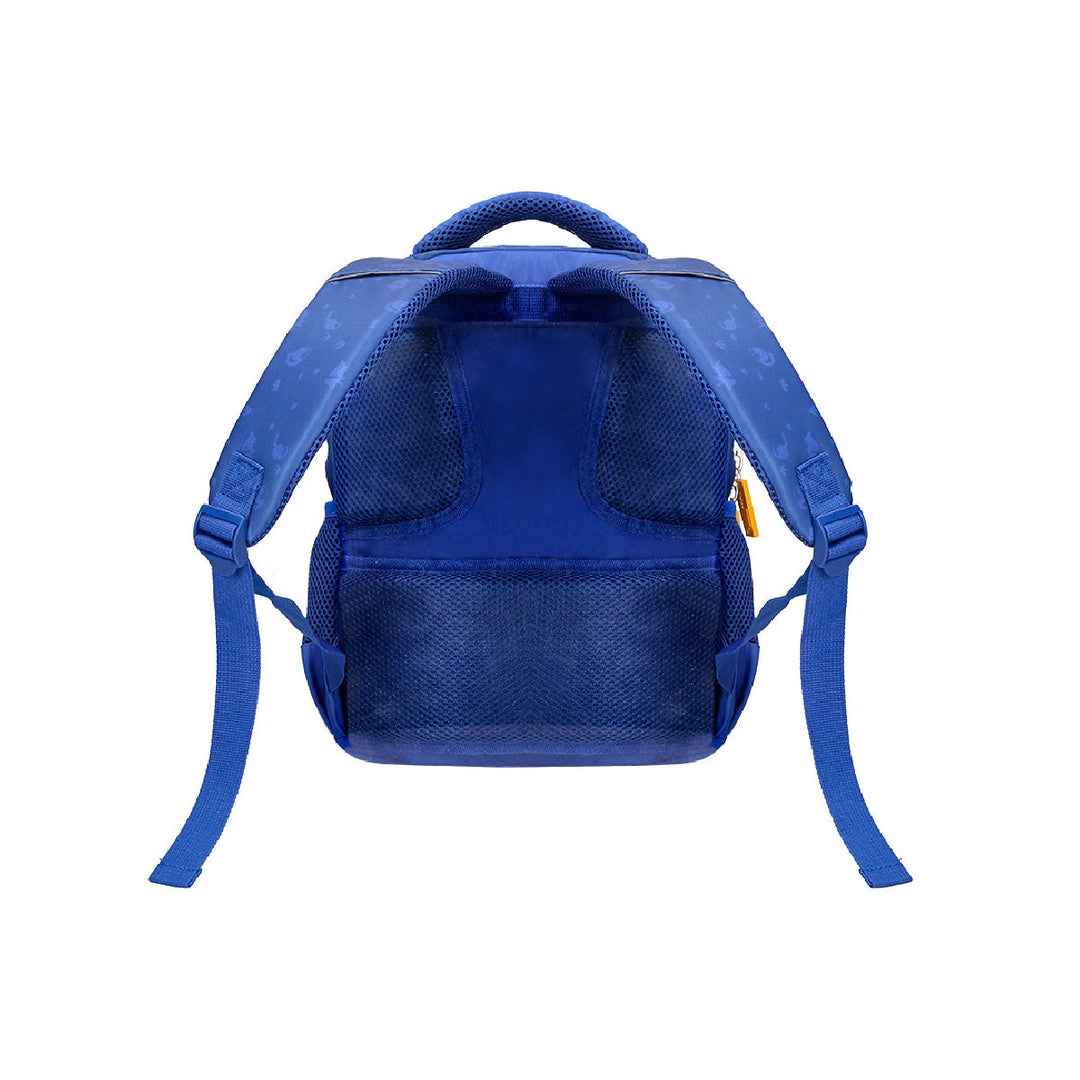 LIDERPAPEL - Cartera escolar liderpapel moc hila multibolsillo infantil dino azul 350x110x270 mm. 