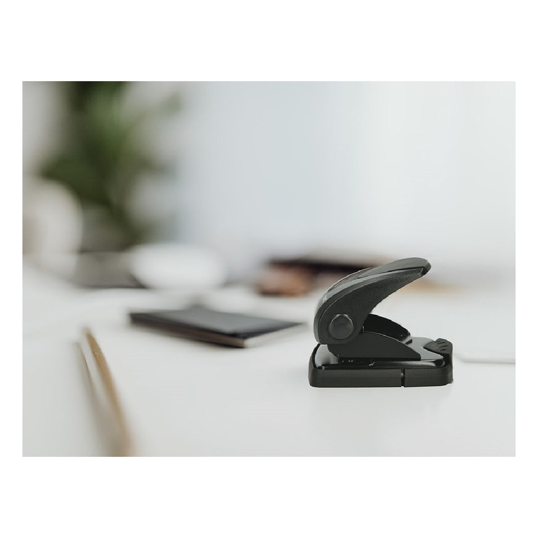 Q-CONNECT - Taladrador q-connect kf01234 negro abertura 2 mm capacidad 20 hojas. 