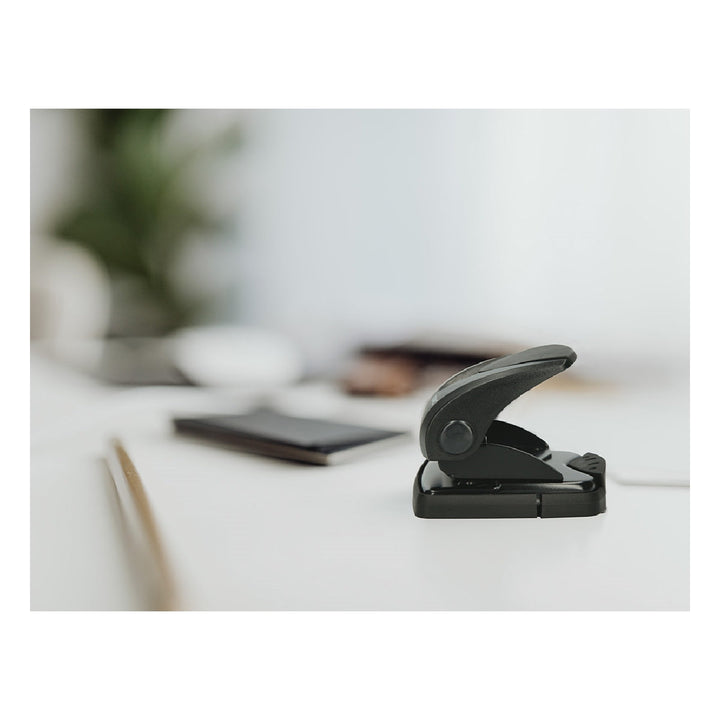 Q-CONNECT - Taladrador q-connect kf01234 negro abertura 2 mm capacidad 20 hojas. 