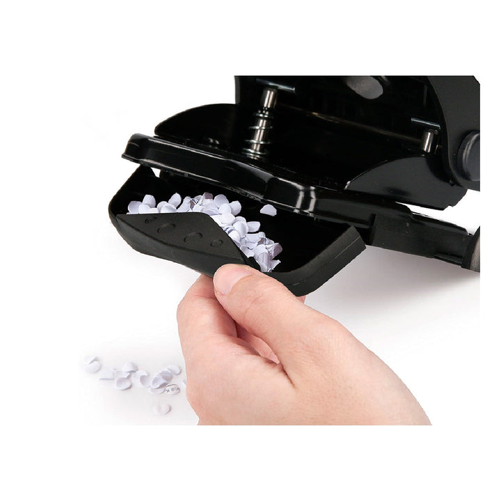 Q-CONNECT - Taladrador q-connect kf01234 negro abertura 2 mm capacidad 20 hojas. 