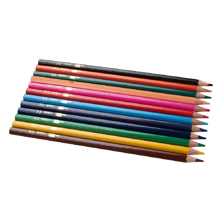 LIDERPAPEL - Lapices de Colores Liderpapel Caja de 12 Unidades Colores Surtidos.