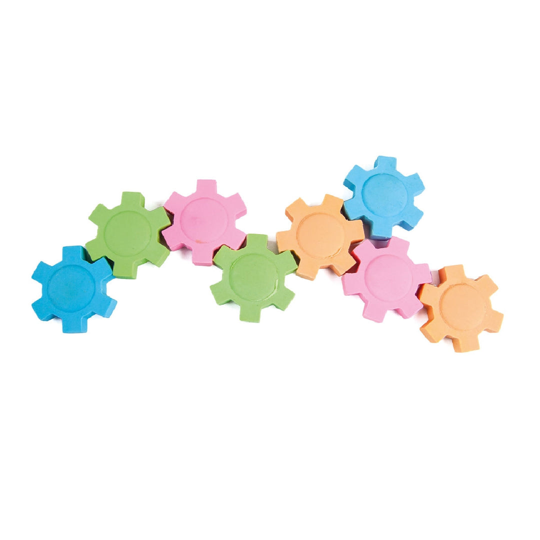 LIDERPAPEL - Goma Liderpapel Mecano Con Forma de Rueda Colores Surtidos
