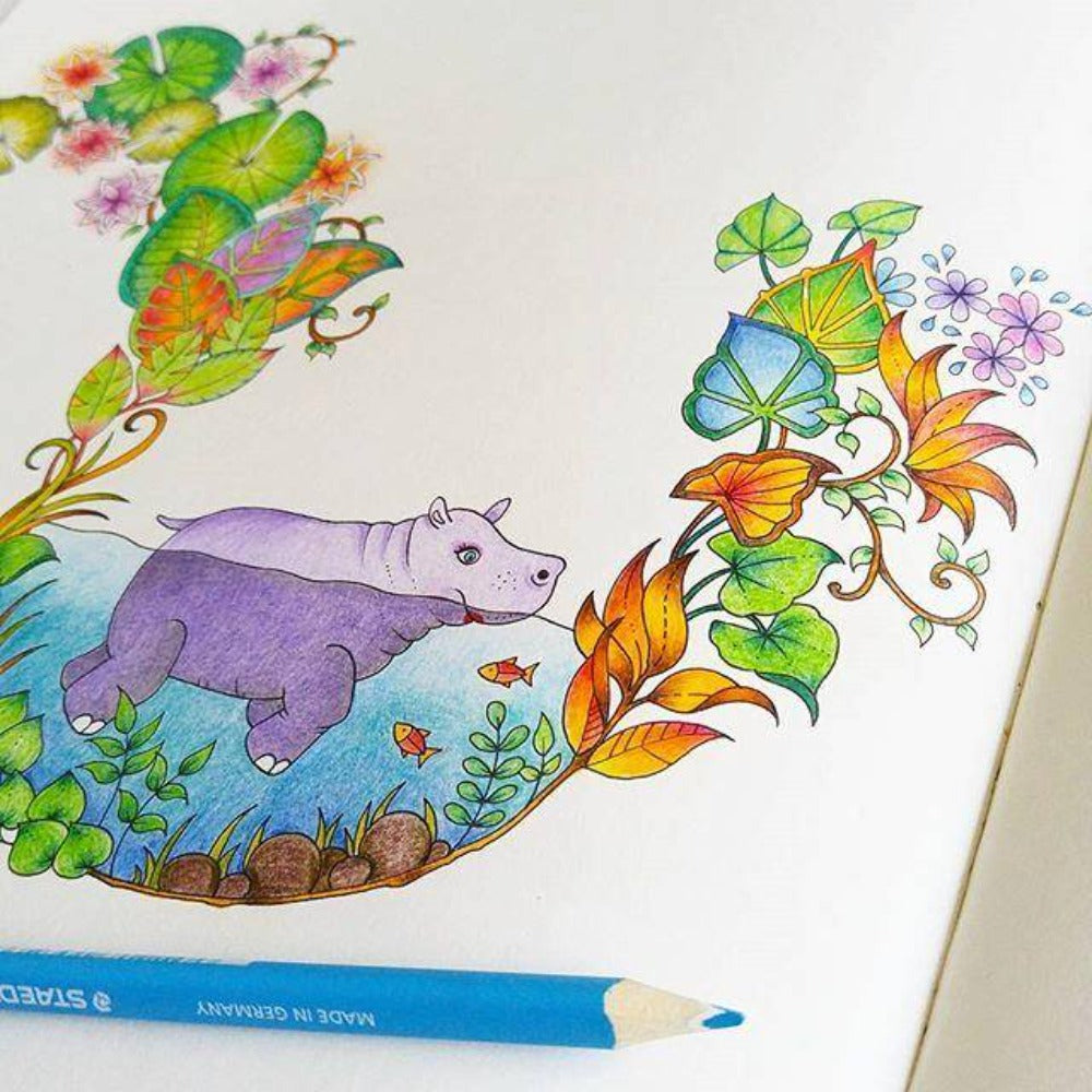 STAEDTLER 185 C24 03 - Caja de Cartón con 24 Lápices de Colores Surtidos