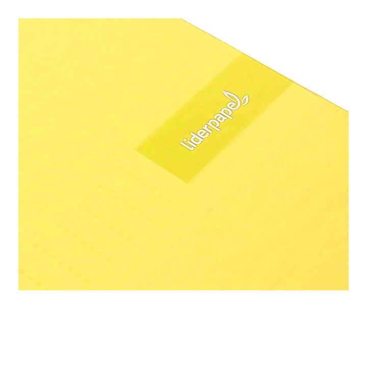 LIDERPAPEL - Cuaderno Espiral A4 con Margen 80h 90gr. AMARILLO