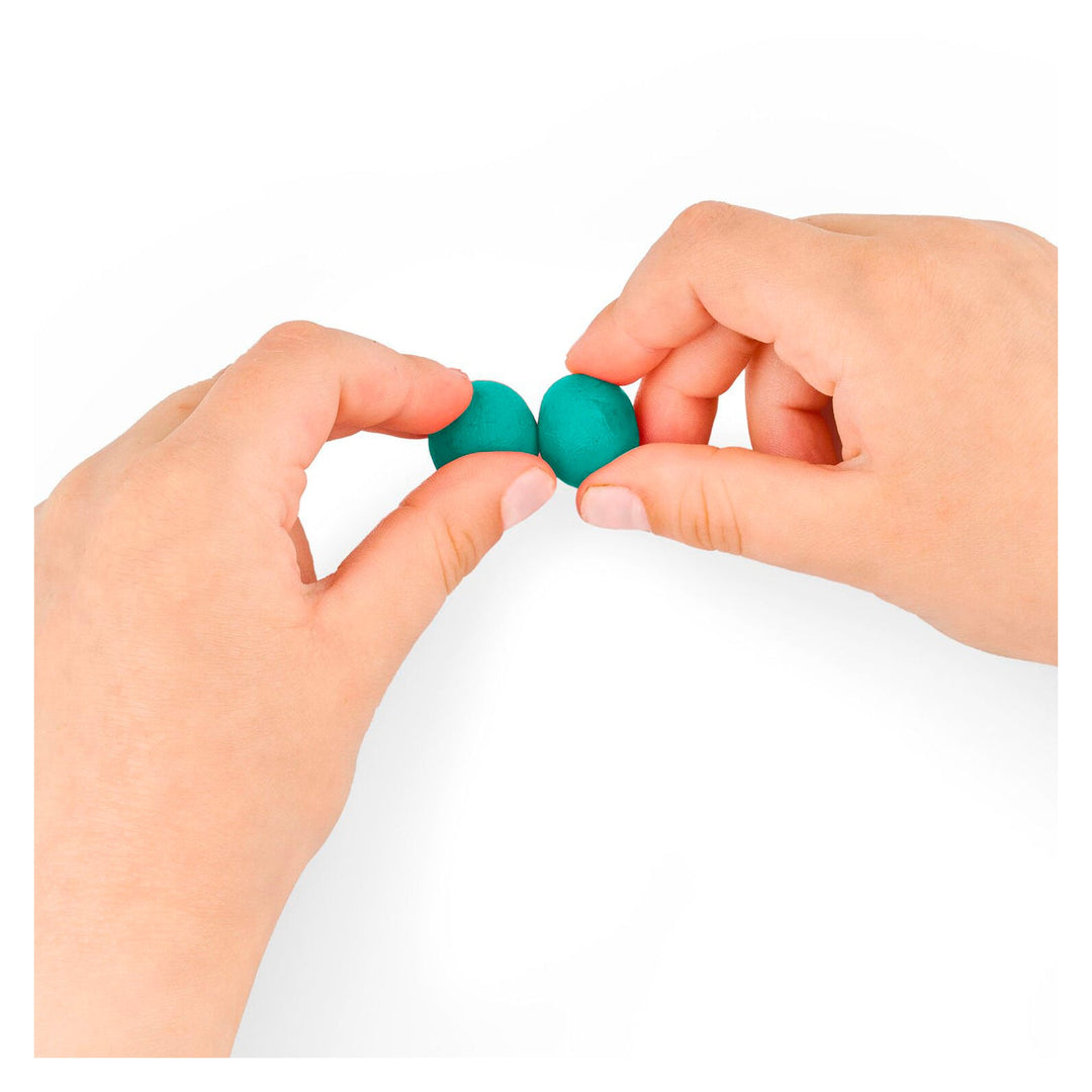 STAEDTLER Noris Club - Estuche con 4 Botes de Plastilina en Colores Flúor