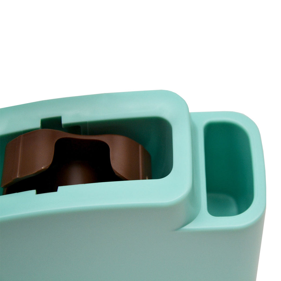 SDI - Dispensador de Cinta Adhesiva de Sobremesa Grande con Cubilete. Turquesa