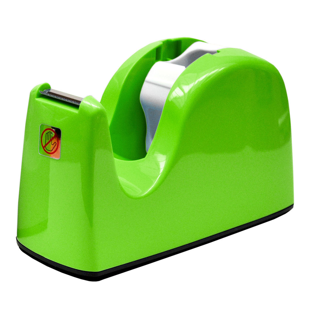 SDI - Dispensador de Cinta Adhesiva de Sobremesa Mediano, Apto Cinta 66 m. Verde