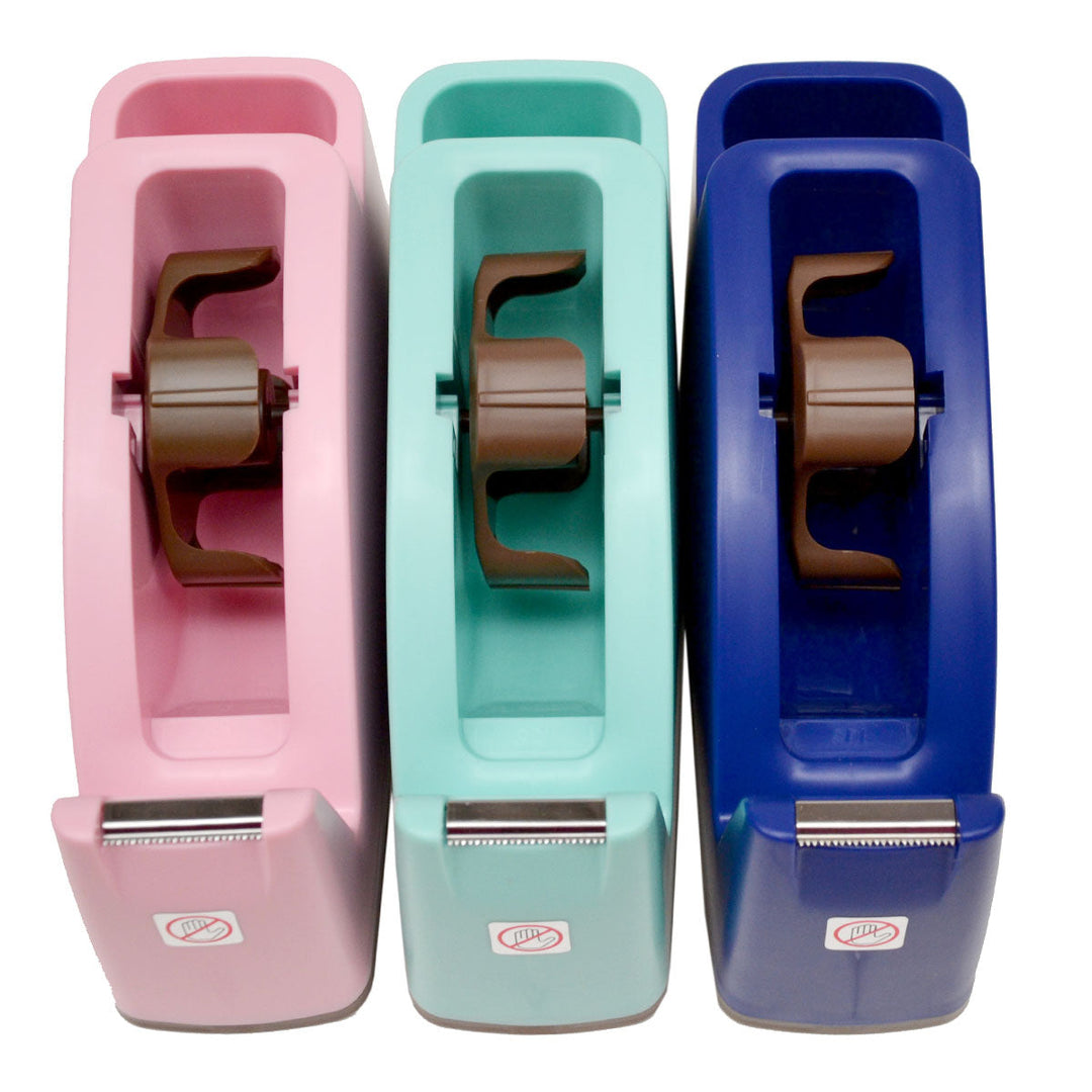 SDI - Dispensador de Cinta Adhesiva de Sobremesa Grande con Cubilete. Turquesa