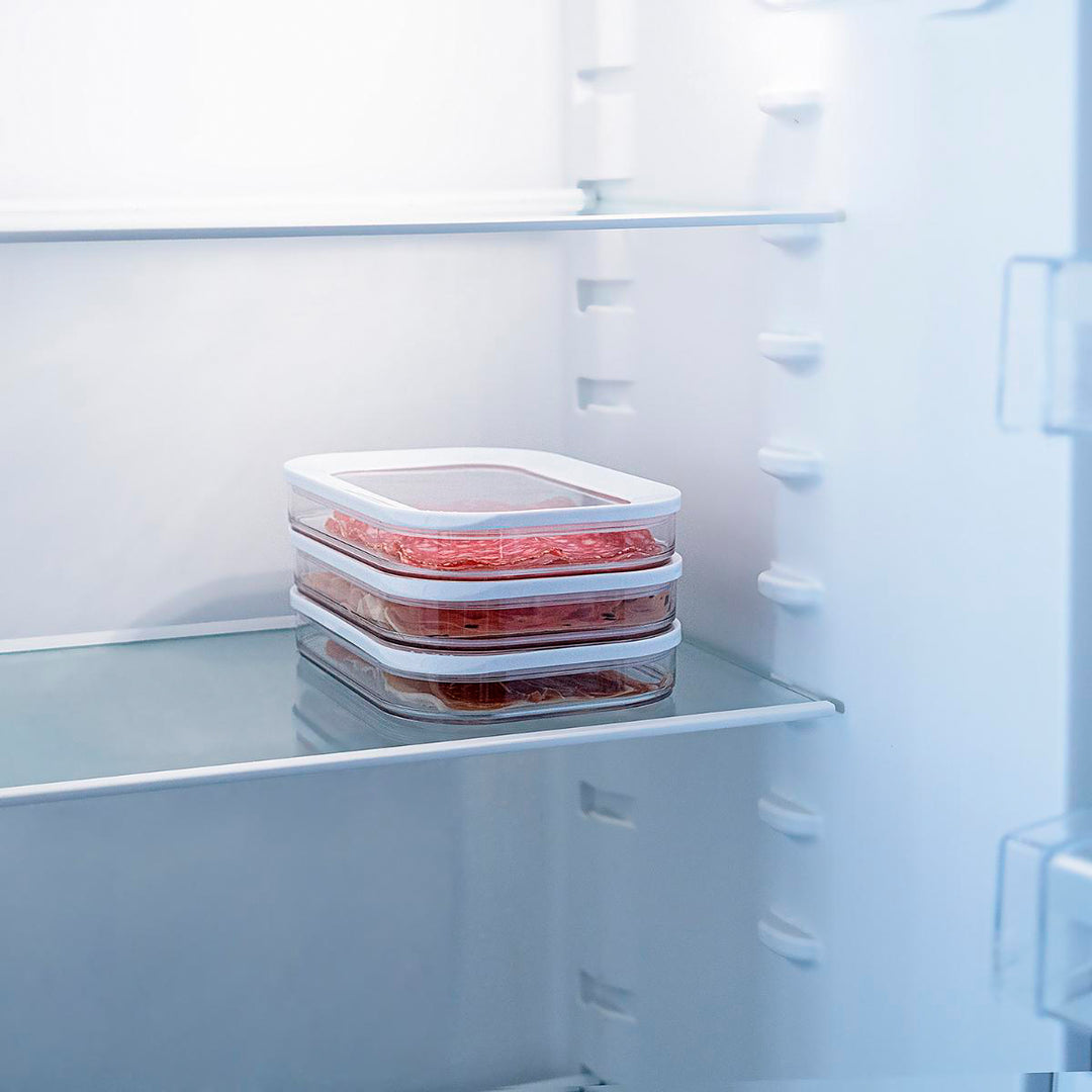 QUID Rico - Lonchera embutido de Plástico 22x16x3,5cm