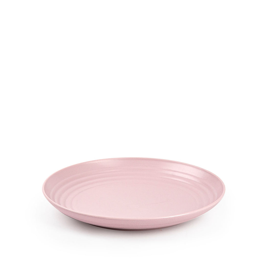 Plastic Forte - Plato Classic Llano 20 cm Reutilizable. Ideal Fiestas. Rosa