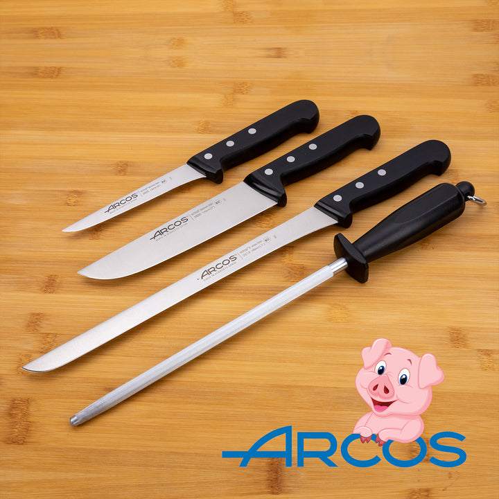 ARCOS Universal - Cuchillo Jamonero Flexible 28 cm Acero Inoxidable Forjado Nitrum