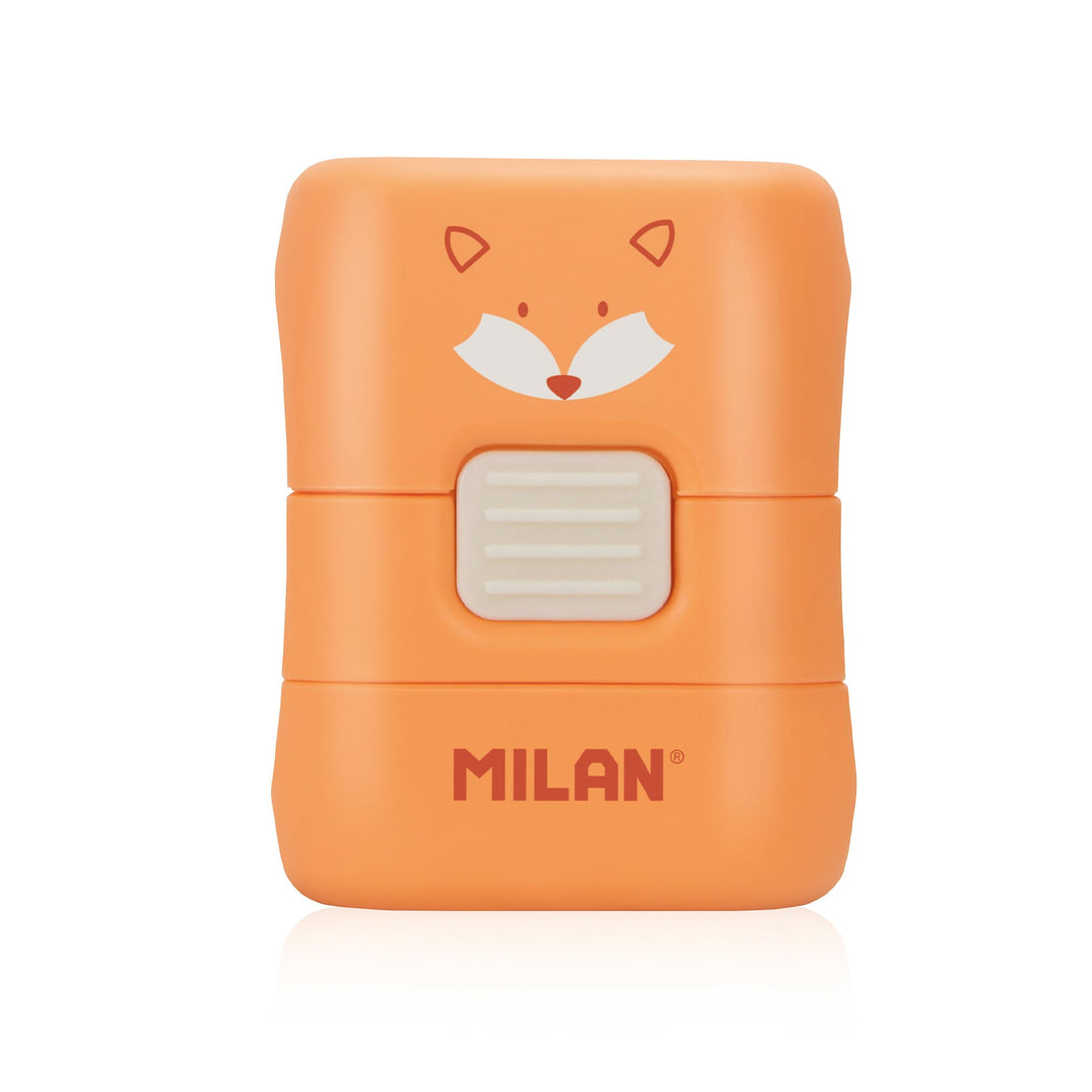 MILAN Fun Animals - Combinación de Goma y Cepillo Eraser & Brush. Surtido