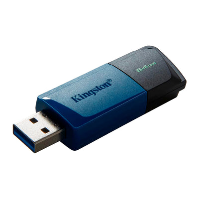 Kingston DTXM - Memoria Flash USB-C 3.2 DataTraveler Exodia M 64GB Azul