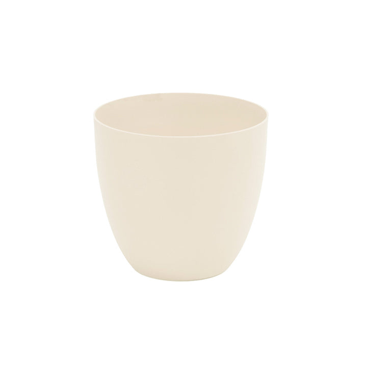 Plastiken TES - Maceta Cuenco Redonda Medida 18 cm 3L. Ecru