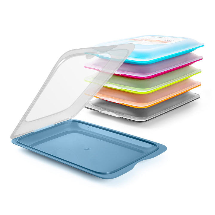 TATAY Fresh - Lote de 6 Recipientes Porta Embutidos y Alimentos. Colores Basicos ON