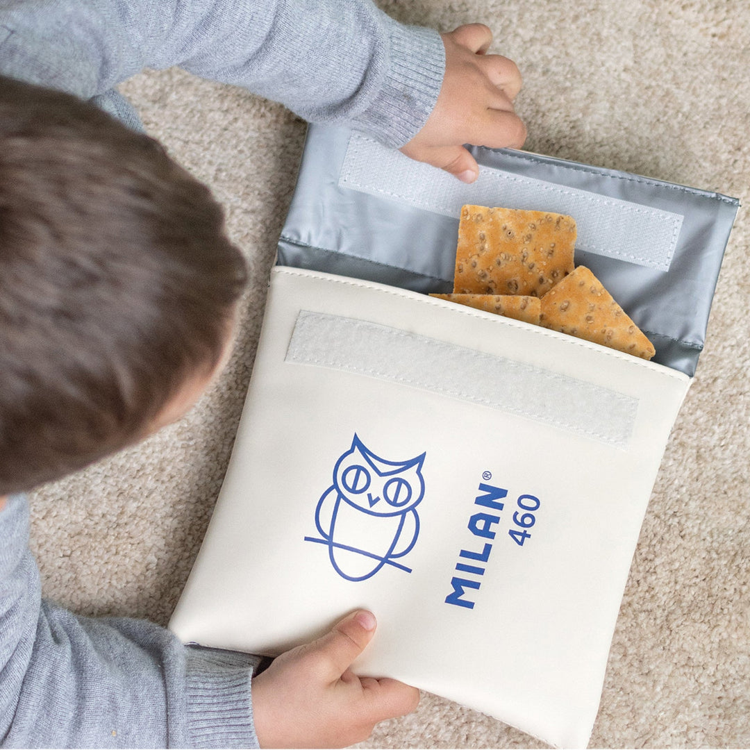 MILAN 460 - Bolsa Isotérmica Porta Alimentos Pequeña Ideal Meriendas Rosa