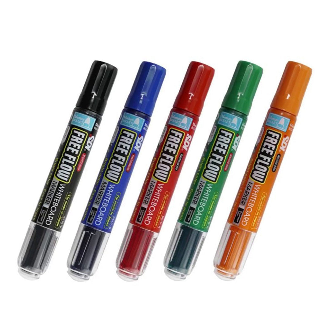 SDI FreeFlow - Rotulador de Pizarra Blanca de Alta Capacidad Recargable. Trazo 2.3 mm