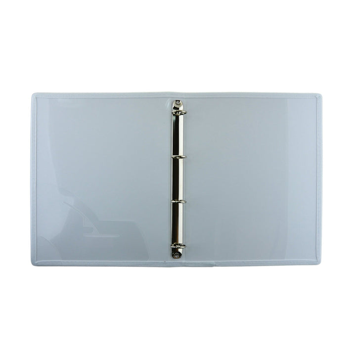 OFFICE BOX North Glace - Carpeta de Anillas A4 con Bolsillo Interior. Coral