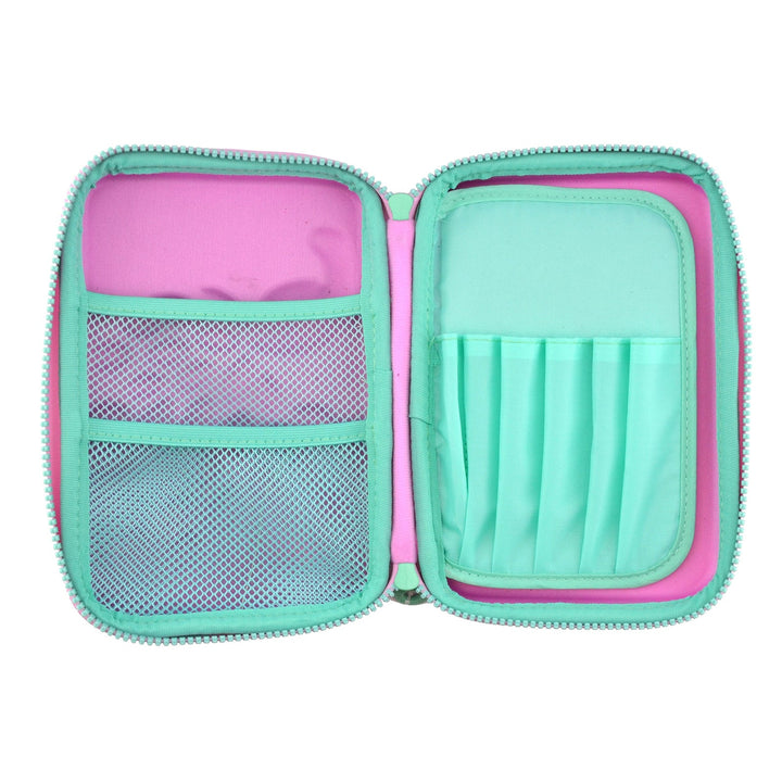 Estuche 3D Magic Plumier Multicompartimento con Cuerpo Rígido en EVA con Relieve. Modelo Surf