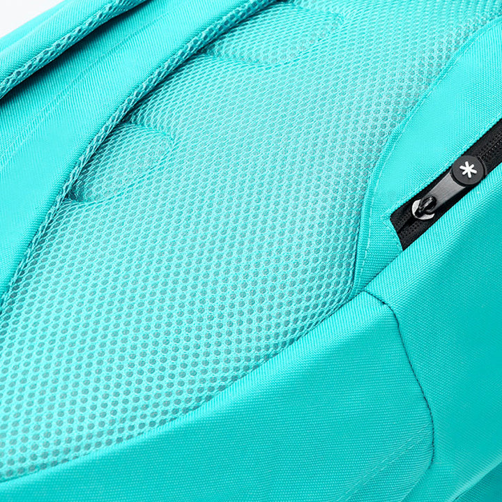 ANTARTIK - Mochila Escolar con Asas Acolchadas y Bolsillo Exterior. Azul Hielo