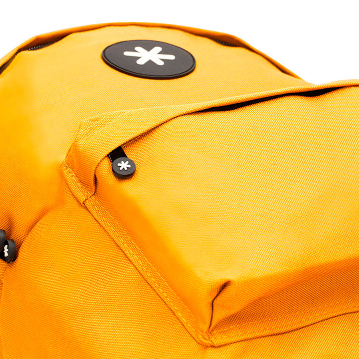 ANTARTIK - Mochila Escolar con Asas Acolchadas y Bolsillo Exterior. Mostaza