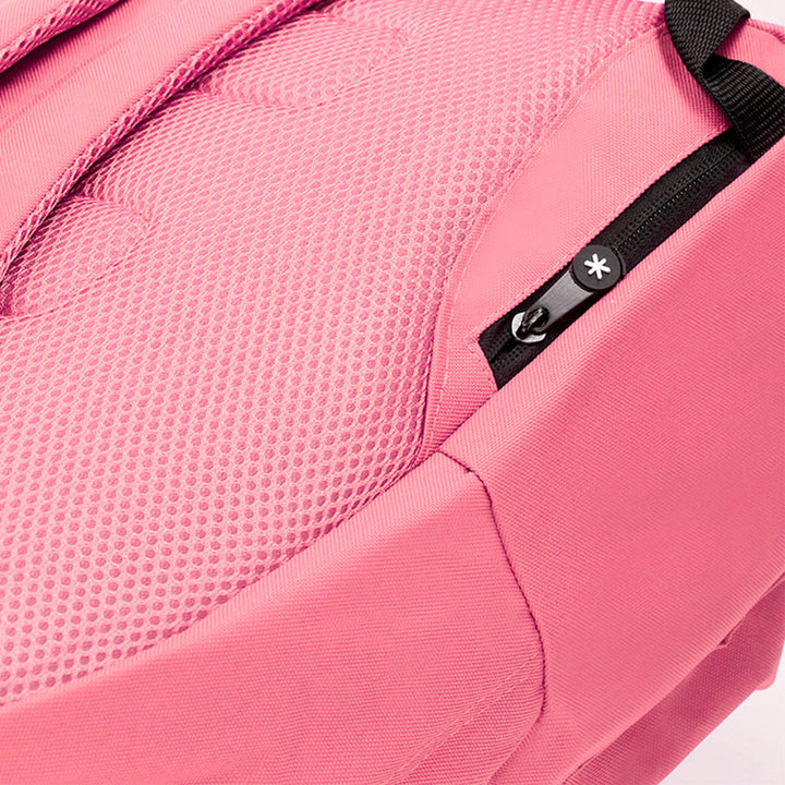 ANTARTIK - Mochila Escolar con Asas Acolchadas y Bolsillo Exterior. Coral