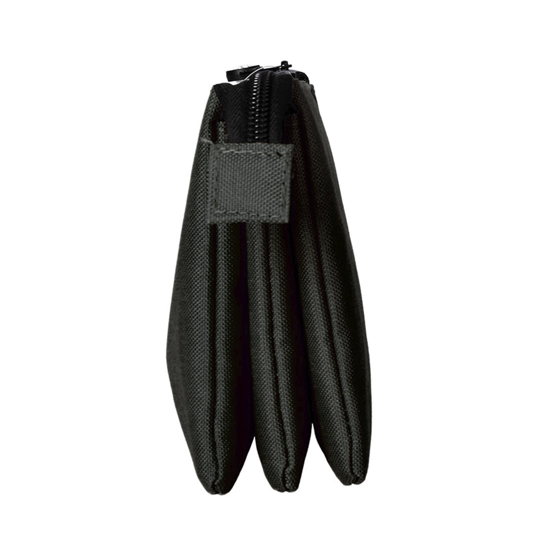ANTARTIK - Conjunto Escolar con Mochila y Estuche Triple 2 Cremalleras. Negro