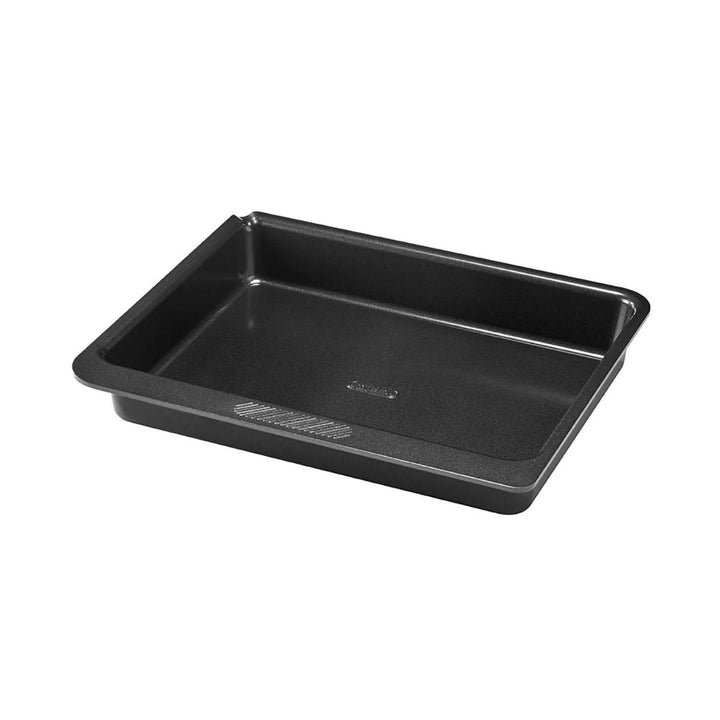 PYREX Magic - Fuente para Hornear Rectangular en Acero Antiadherente 35 x 26 cm