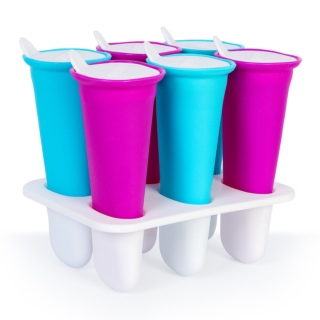 ZOKU Summer Pop - Molde para Helados de Tubo en Silicona. Morado